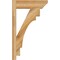 Ekena Millwork Merced Slat Rough Sawn Outlooker, Western Red Cedar, 6"W x 18"D x 30"H OUT06X18X30MRC06RWR - alternate 4
